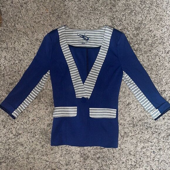 Enigma Blazer - Cobalt Blue - Picture 2 of 7